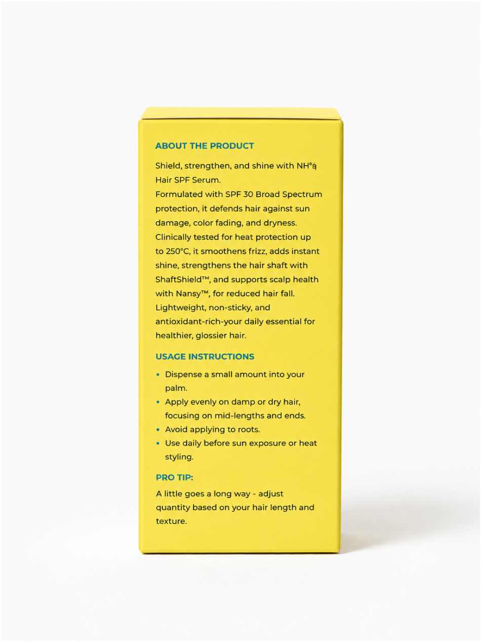 Hair SPF Serum | Heat & Sun Protectant - SPF 30
