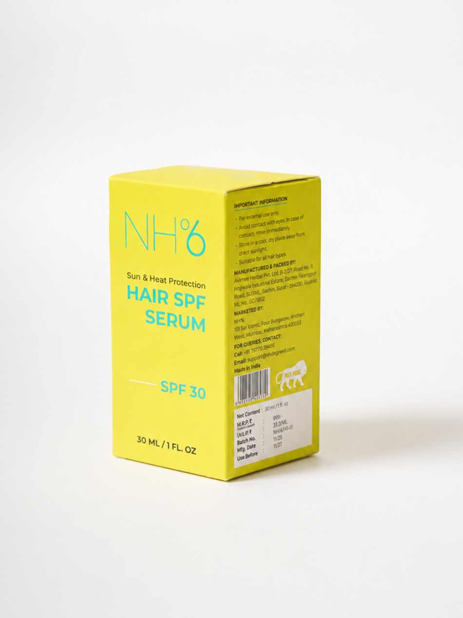 Hair SPF Serum | Heat & Sun Protectant - SPF 30